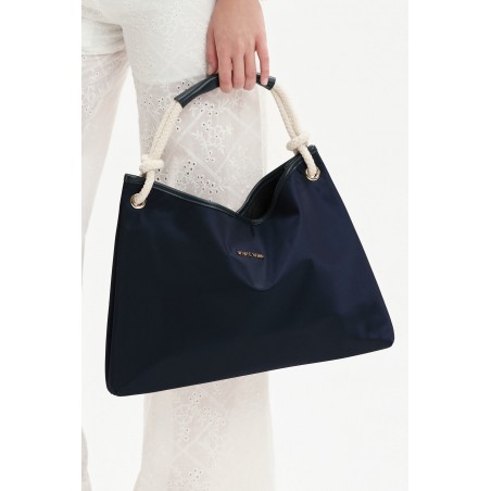 OLIVIA - BORSA IN NYLON MANICI IN CORDA - WB31014