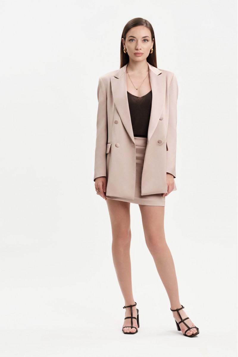 WHITE WISE CANOTTA IN MAGLIA CON BRETELLINE MISTO LINO - WW31043 