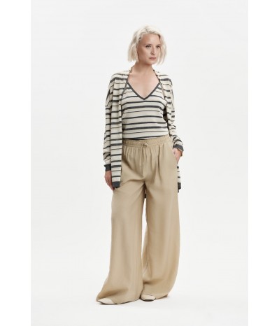 CANOTTA A RIGHE LUREX - WW31067