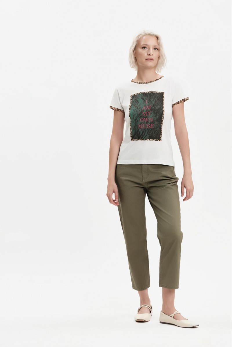 T-SHIRT  ANIMALIER - WW31109