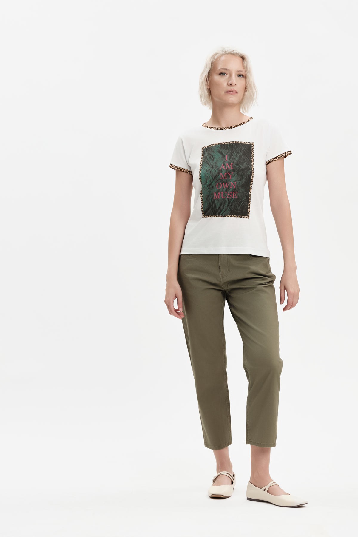 T-SHIRT  ANIMALIER - WW31109