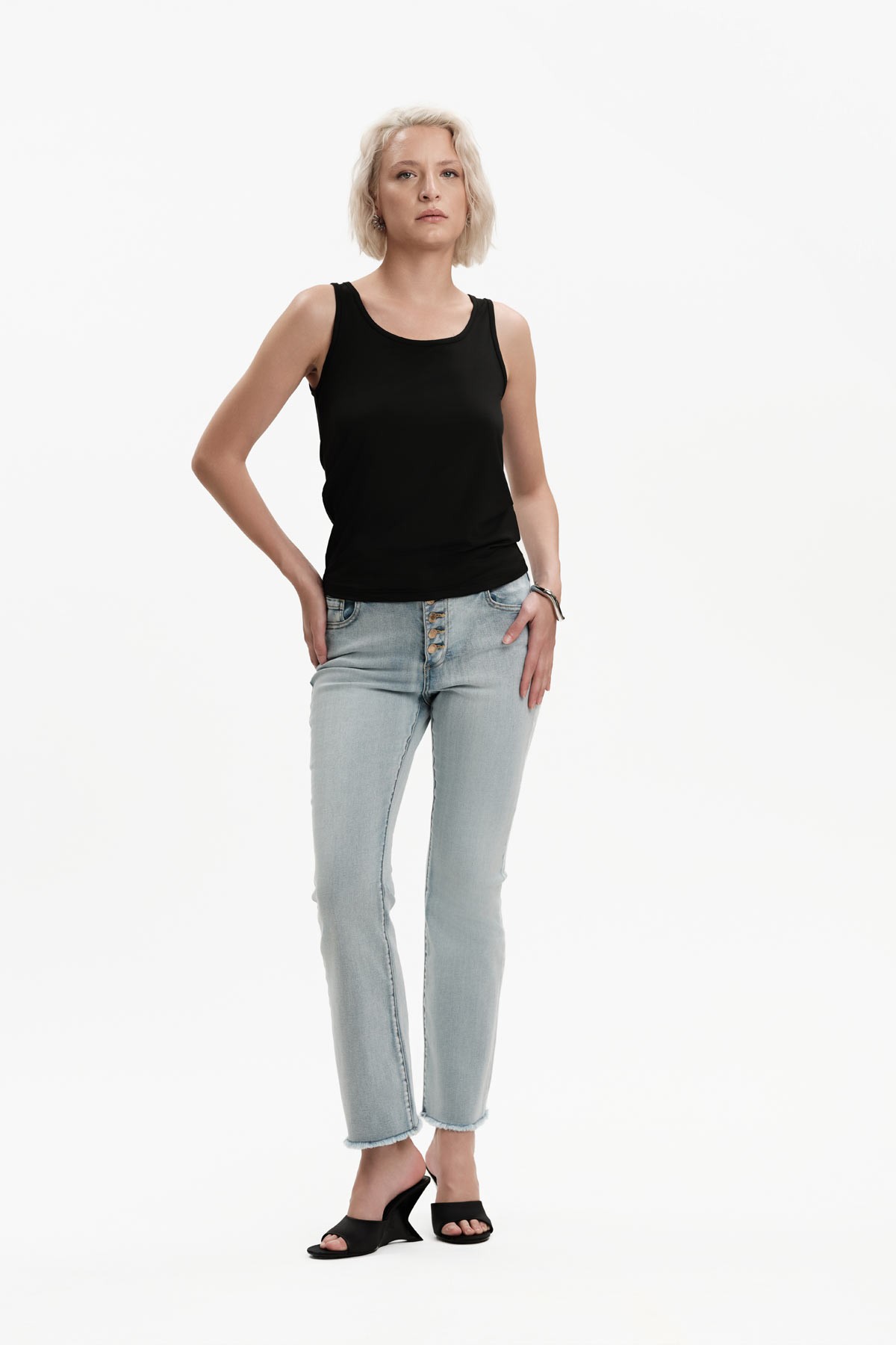 CANOTTA IN TESSUTO TECNICO - WW31170