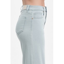 MARTINA - JEANS PALAZZO MIDI 7oz - WW31200