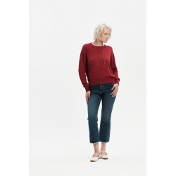 MARZIA - BOOTCUT DENIM CON FRANGE - WW31210