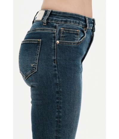 MARZIA - BOOTCUT DENIM CON FRANGE - WW31210