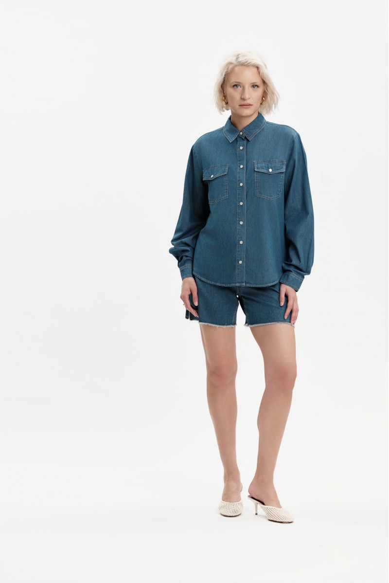 CAMICIA IN CHAMBRAY - WW31255