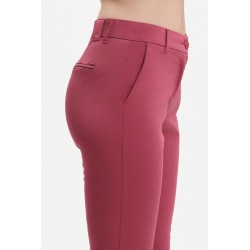 PANTALONI A ZAMPA IN RASATELLO - WW31409