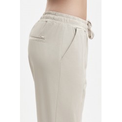 PANTALONI CON COULISSE IN GABARDINA - WW31410