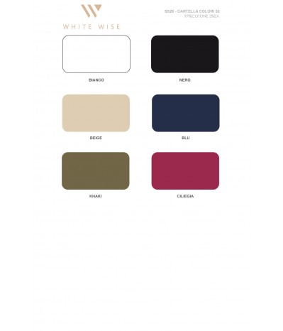 PANTALONI CON COULISSE IN GABARDINA - WW31410