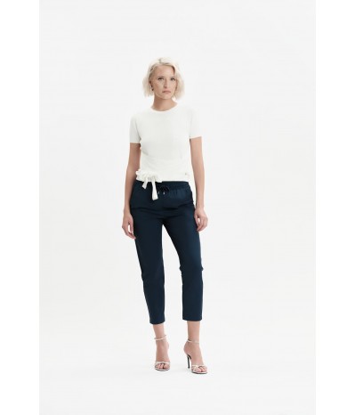 PANTALONI CON COULISSE IN TESSUTO TECNICO - WW31415