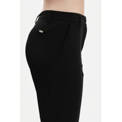 PANTALONI CON SPACCHETTO IN TESSUTO TECNICO - WW31416