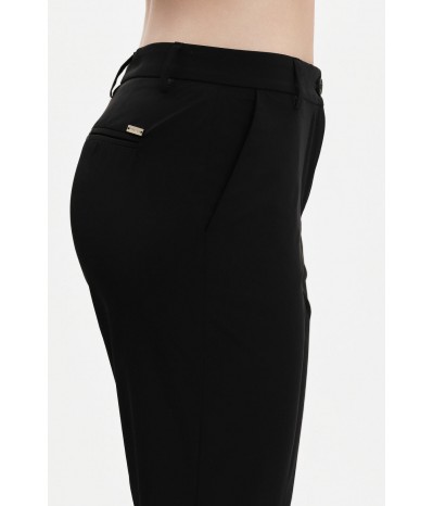 PANTALONI CON SPACCHETTO IN TESSUTO TECNICO - WW31416