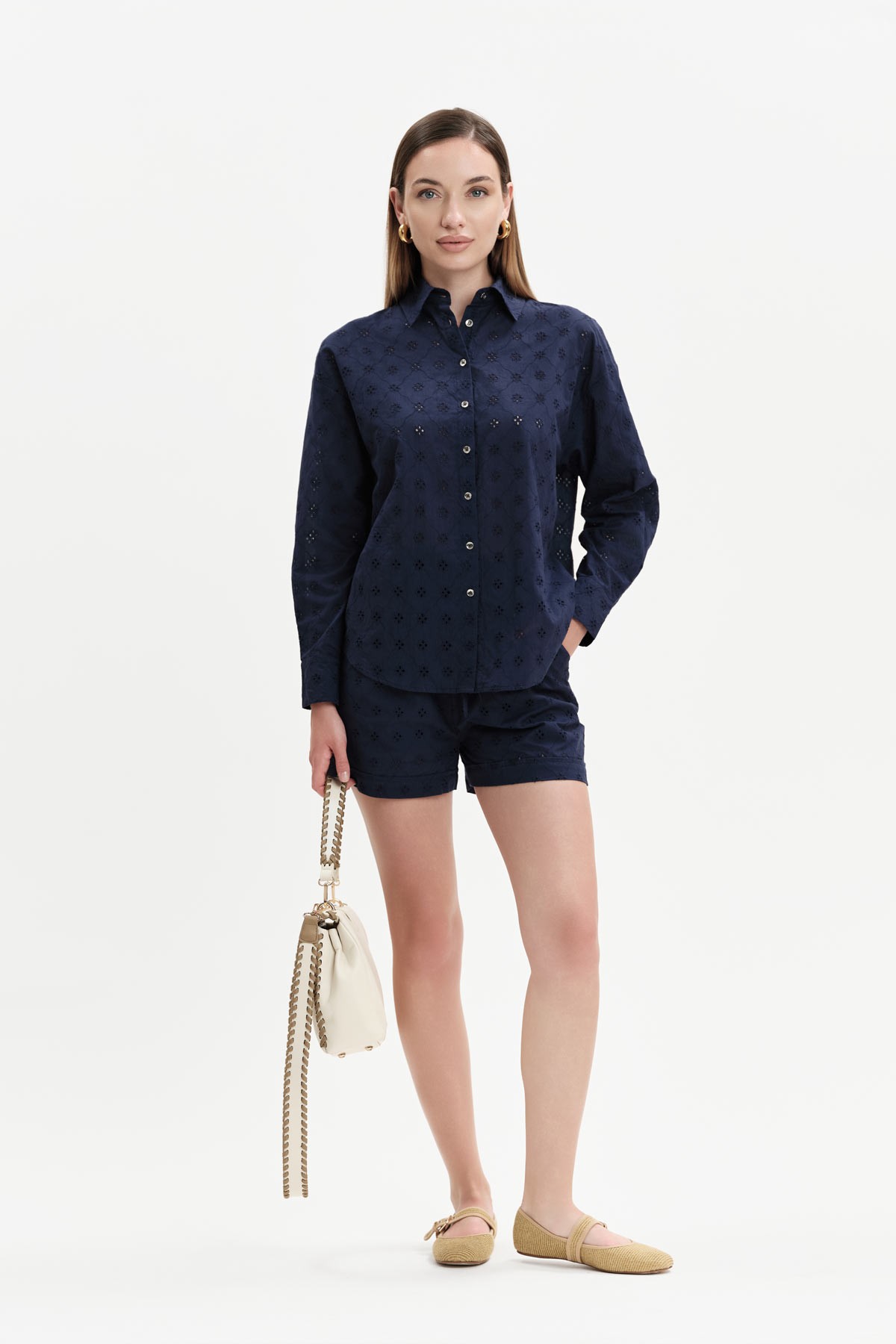 CAMICIA IN PIZZO SANGALLO - WW31507