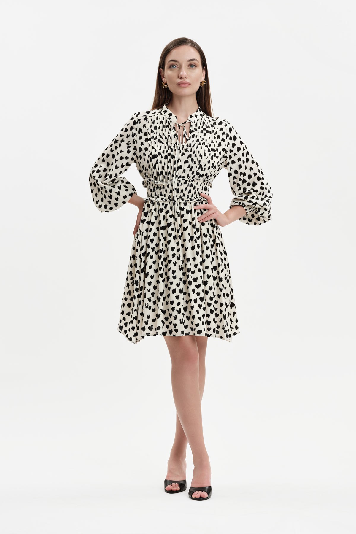 ABITO CORTO FANTASIA MANICHE A PALLONCINO - WW31527