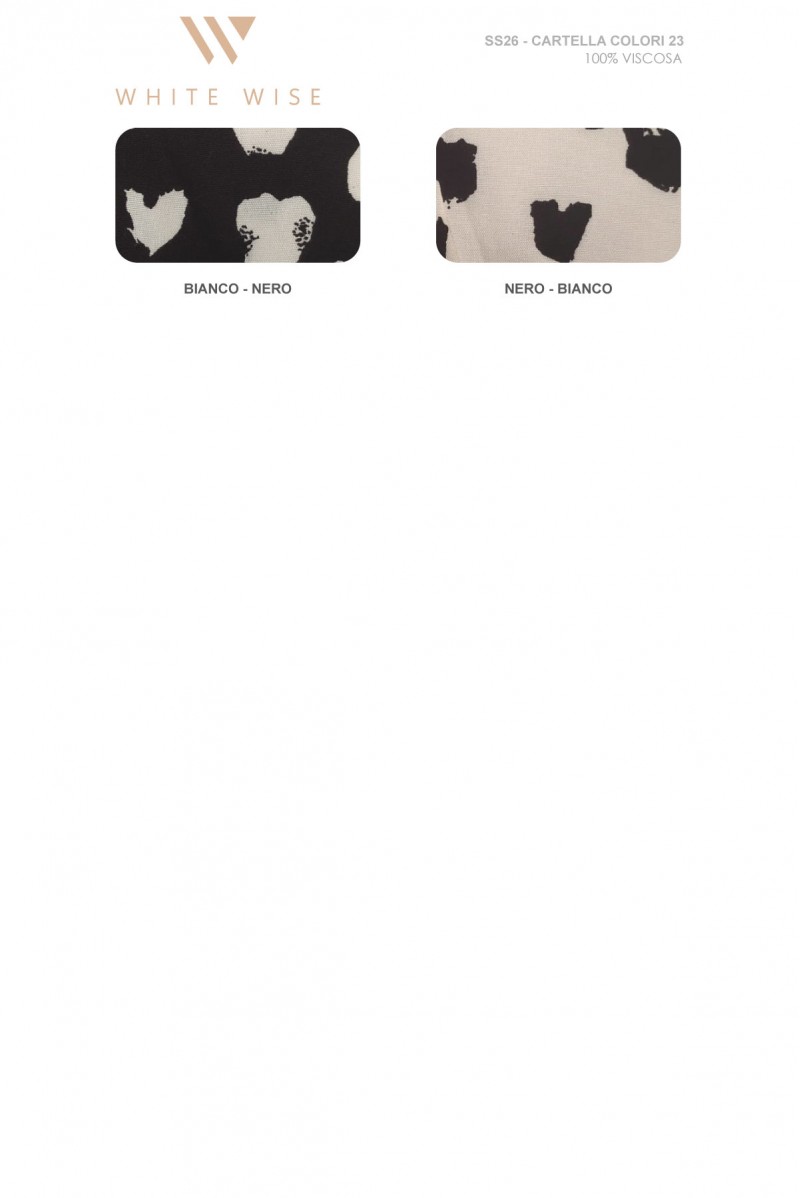 WHITE WISE ABITO CORTO FANTASIA MANICHE A PALLONCINO - WW31527 