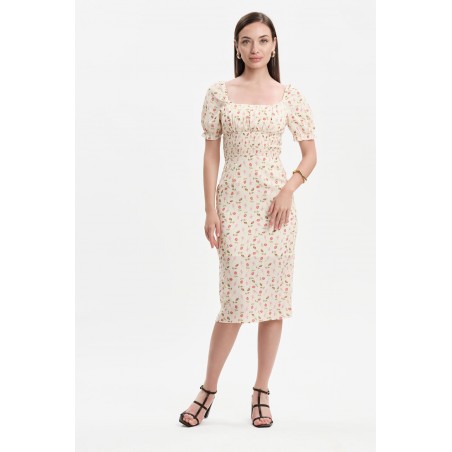 ABITO MIDI FANTASIA FLOREALE - WW31537