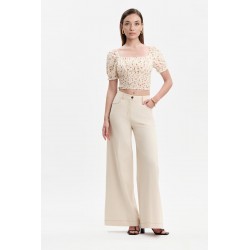 TOP PUNTO SMOCK FANTASIA FLOREALE - WW31538