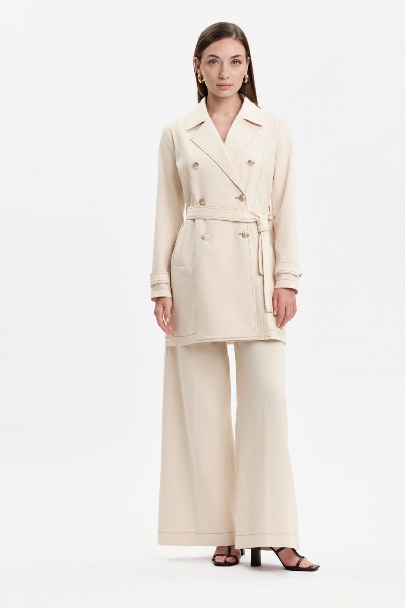 WHITE WISE TOP PUNTO SMOCK FANTASIA FLOREALE - WW31538 