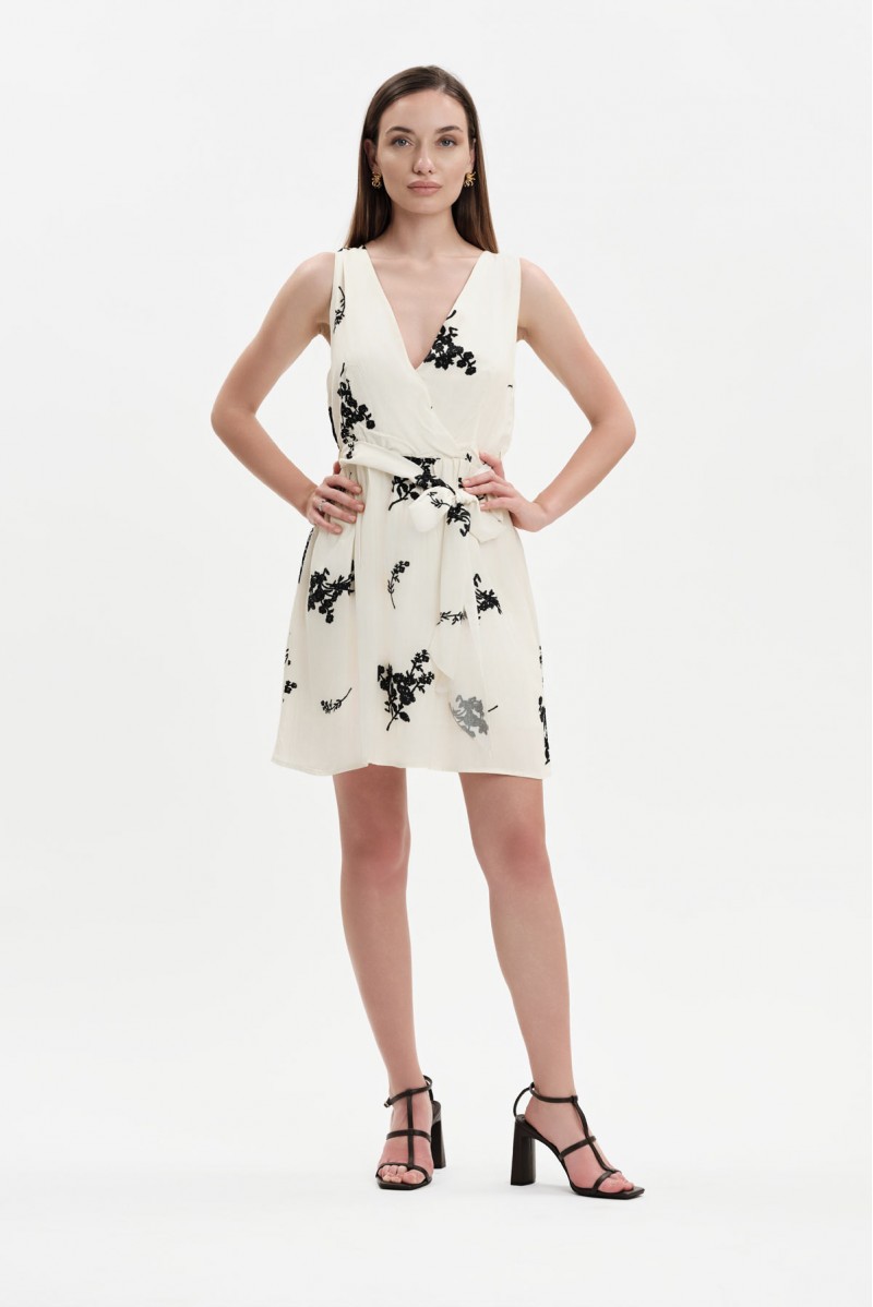 ABITO CORTO FANTASIA FLOREALE - WW31543