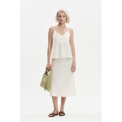 TOP IN RASO CON PIZZO - WW31618