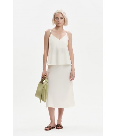 TOP IN RASO CON PIZZO - WW31618