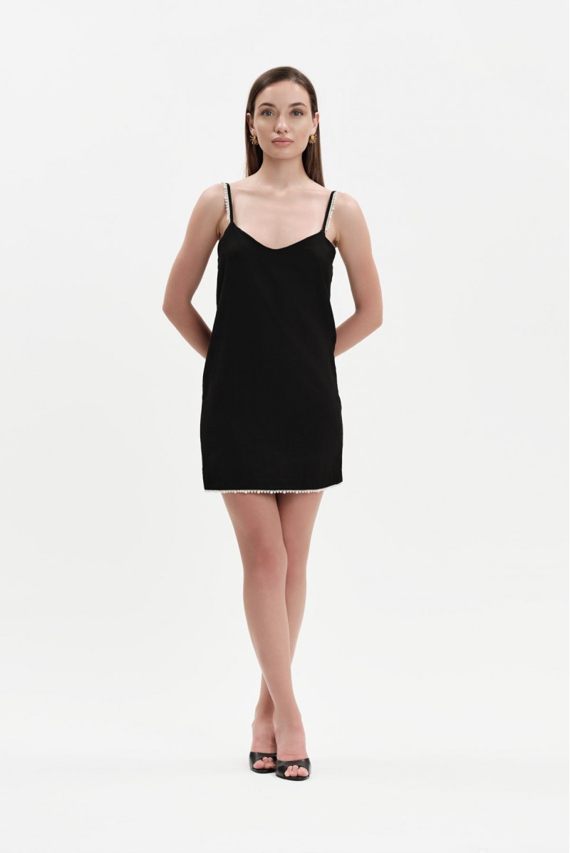 ABITO CON PERLE MISTOLINO - WW31665