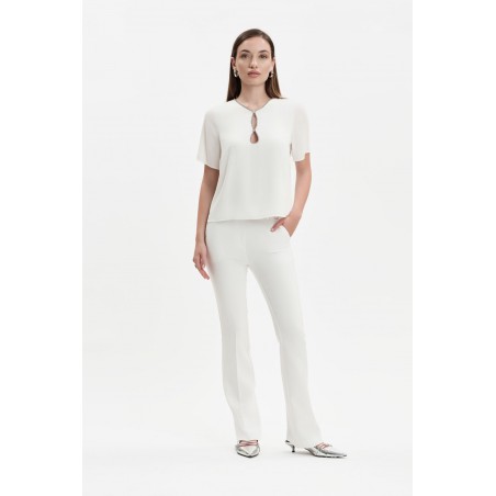 CASACCA SCOLLO STRASS - WW31725