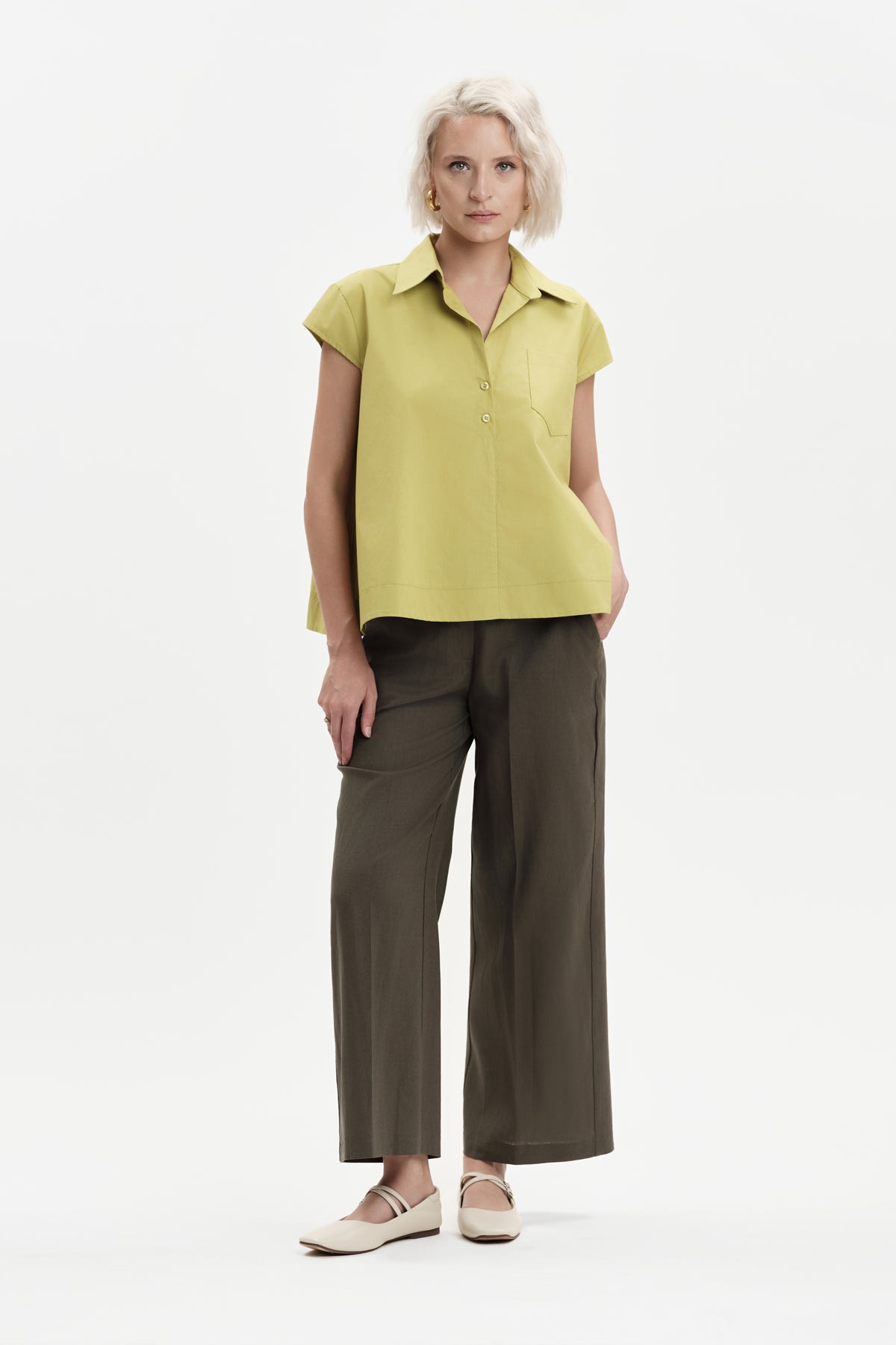 BLUSA SVASATA IN POPELINE - WW31804