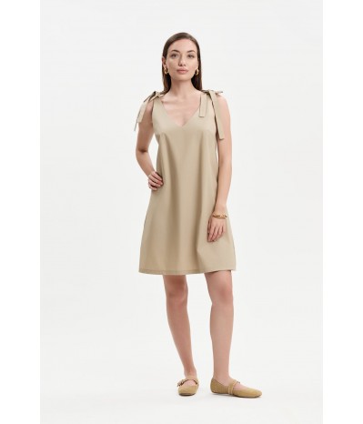 ABITO IN POPELINE CON FIOCCHI - WW31818