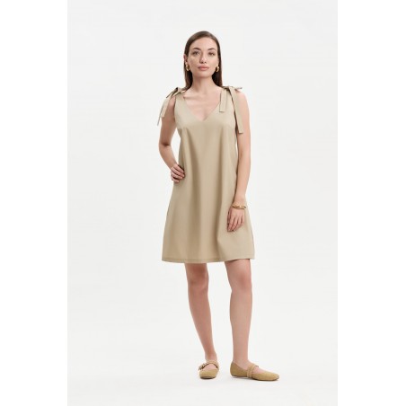 ABITO IN POPELINE CON FIOCCHI - WW31818