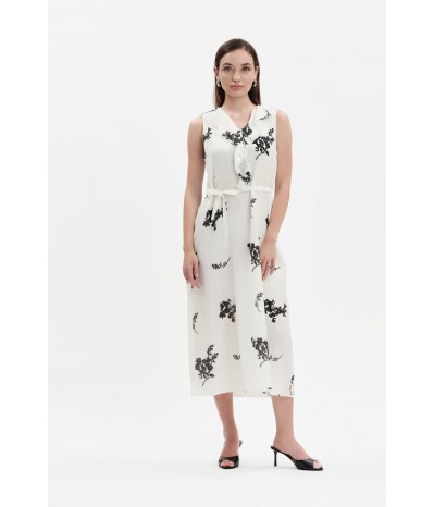 ABITO IN MUSSOLA CON VOLANT FANTASIA - WW31960