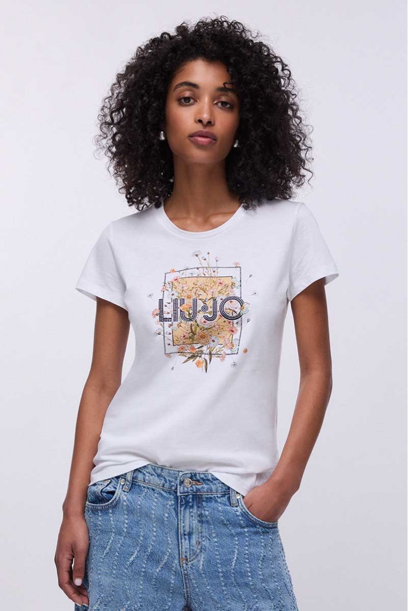 LIU JO T-SHIRT MM JEANSERIA
