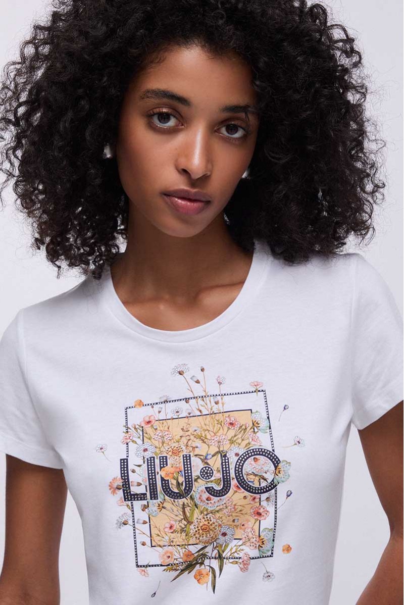 LIU JO T-SHIRT MM JEANSERIA