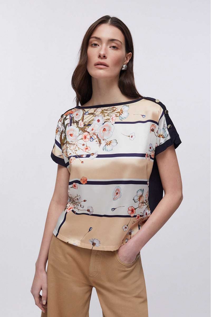 LIU JO T-SHIRT MM JEANSERIA