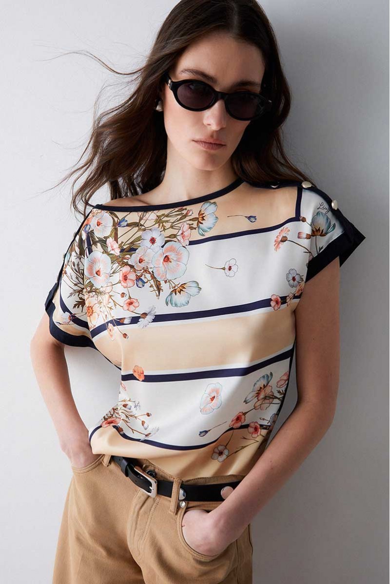 LIU JO T-SHIRT MM JEANSERIA