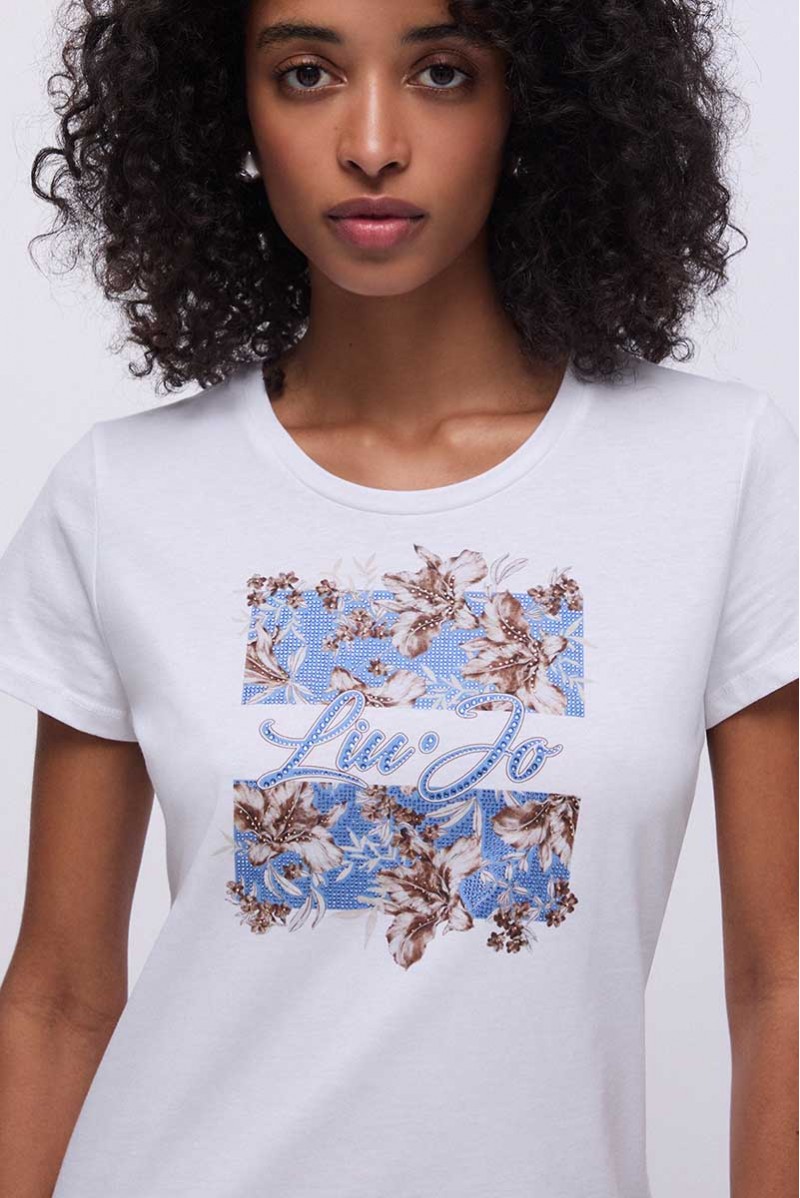 LIU JO T-SHIRT MM JEANSERIA