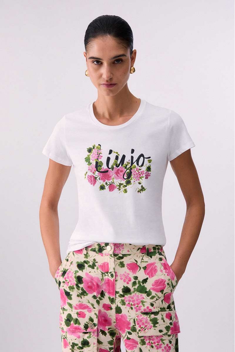 LIU JO T-SHIRT MM JEANSERIA