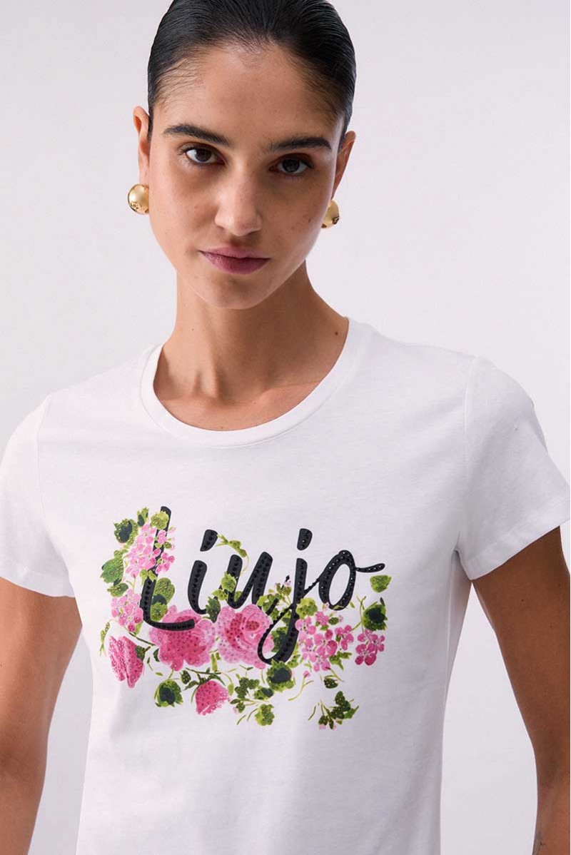 LIU JO T-SHIRT MM JEANSERIA