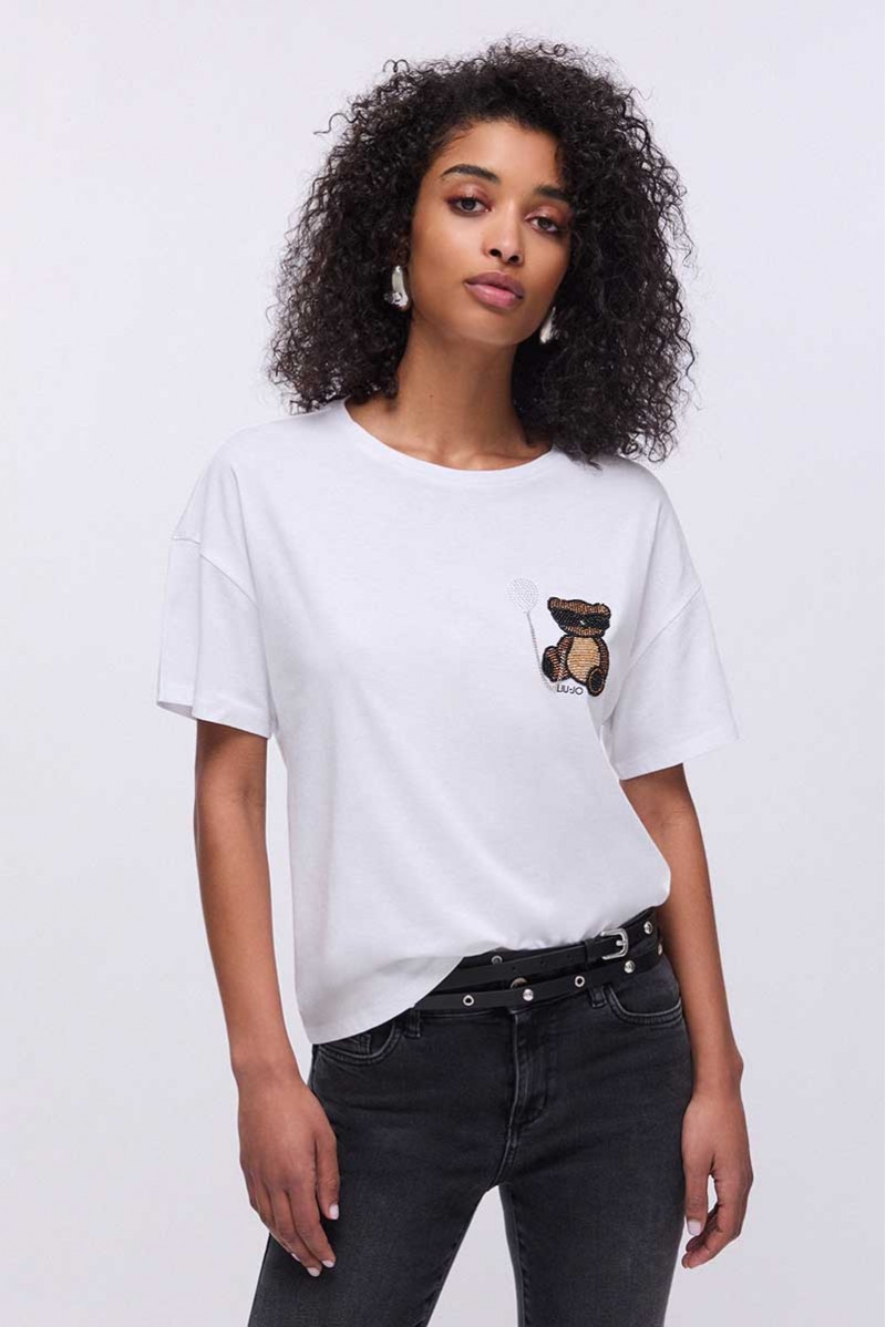 LIU JO T-SHIRT MM JEANSERIA