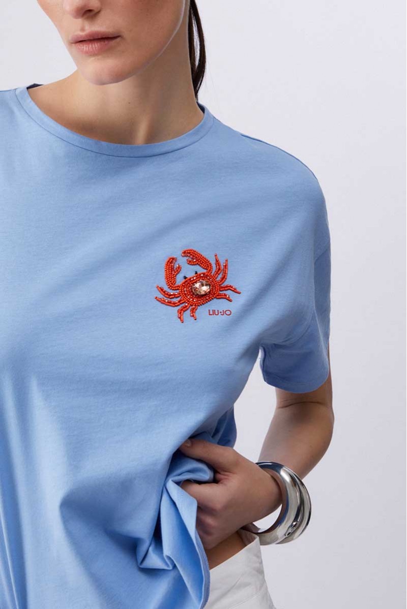 LIU JO T-SHIRT MM JEANSERIA