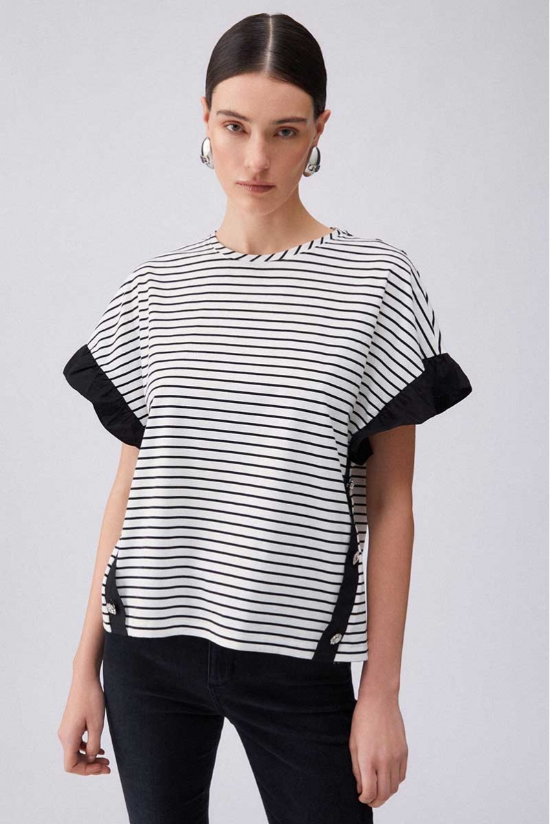 LIU JO T-SHIRT MM JEANSERIA