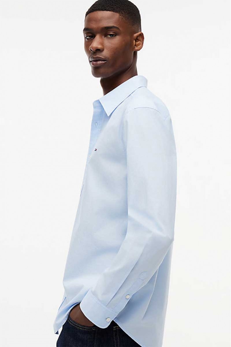 TOMMY HILFIGER CAMICIA ML JEANSERIA