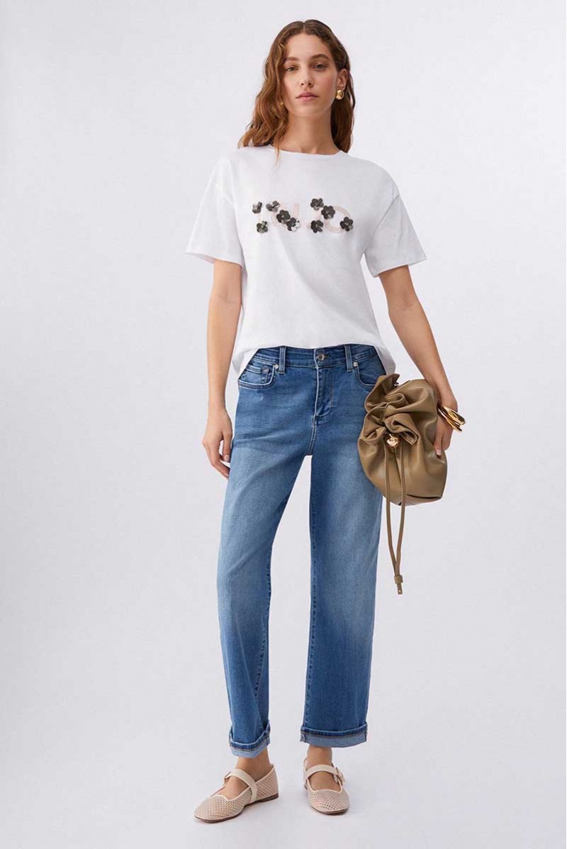 LIU JO T-SHIRT MM JEANSERIA