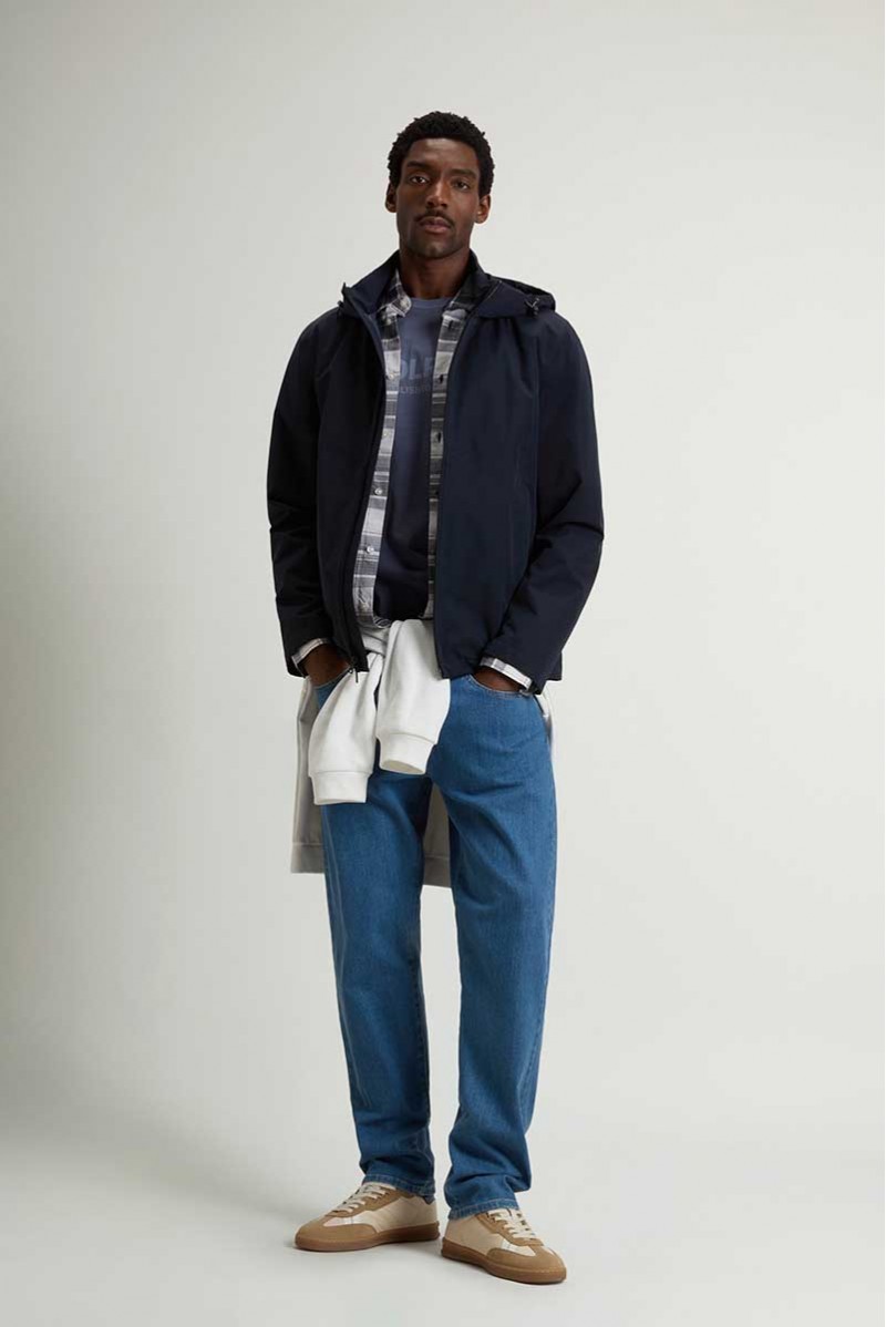 WOOLRICH GIUBBOTTO CON CAPPUCCIO CASUAL