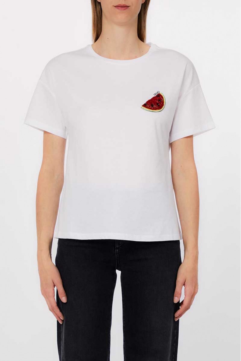 LIU JO T-SHIRT MM JEANSERIA