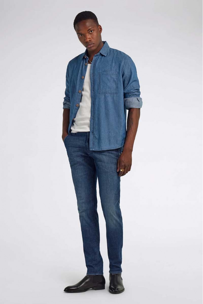 GAS CAMICIA JEANS ML JEANSERIA