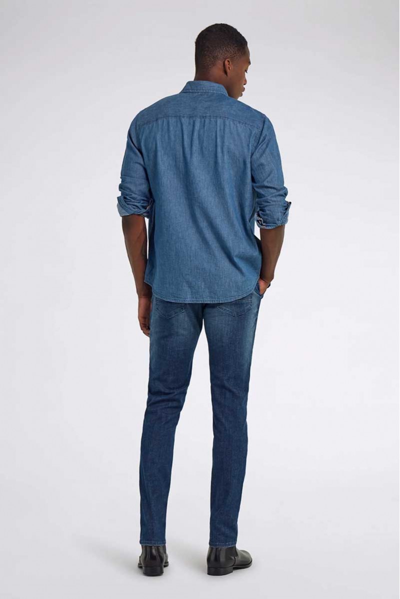 GAS CAMICIA JEANS ML JEANSERIA