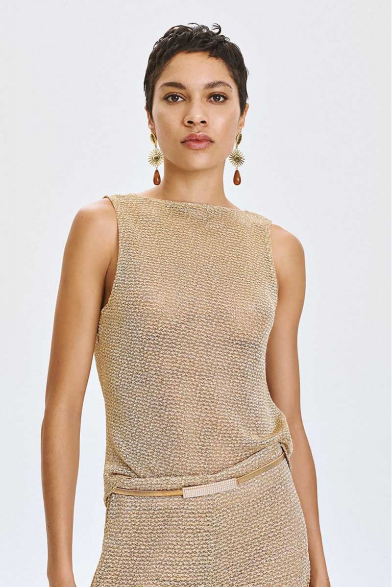 ACCESS FASHION T-SHIRT TOP CASUAL