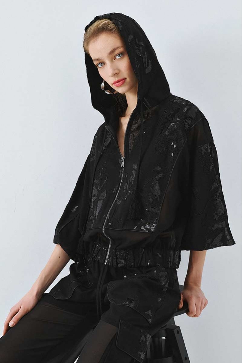 SPELL GIACCA TUTTA ZIP CASUAL