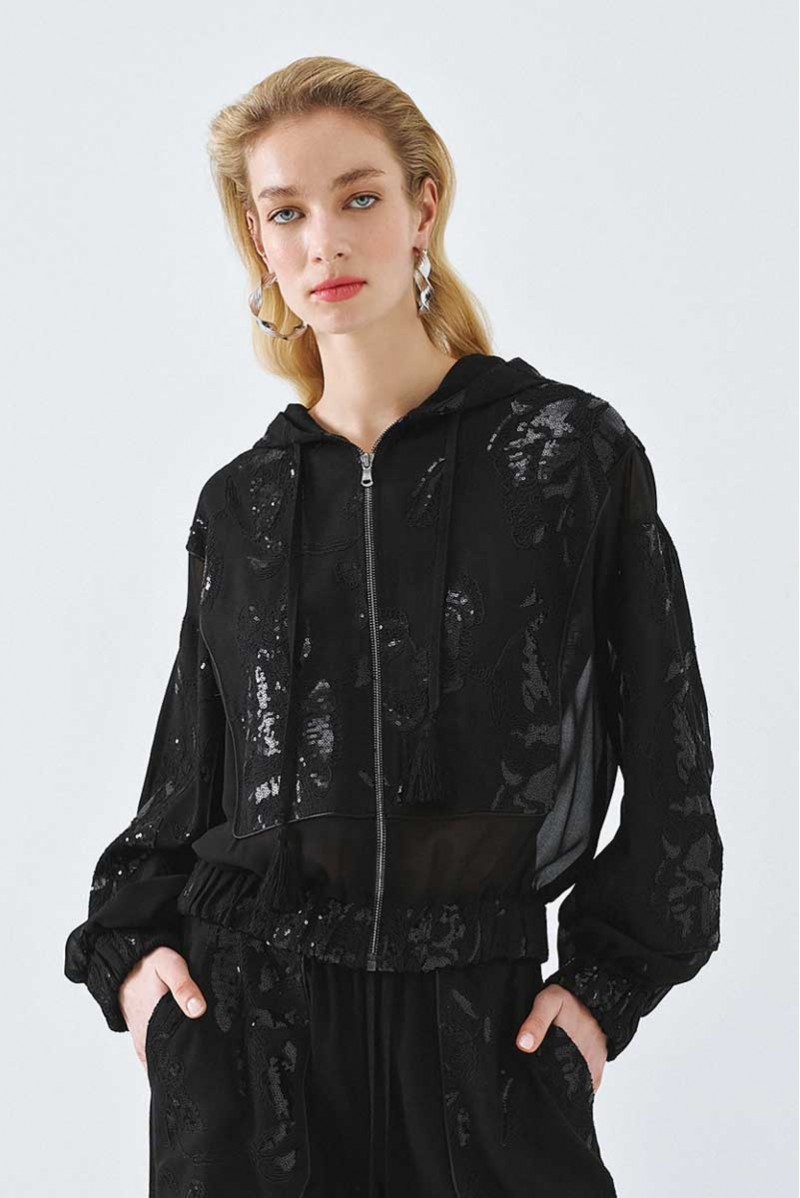 SPELL GIACCA TUTTA ZIP CASUAL